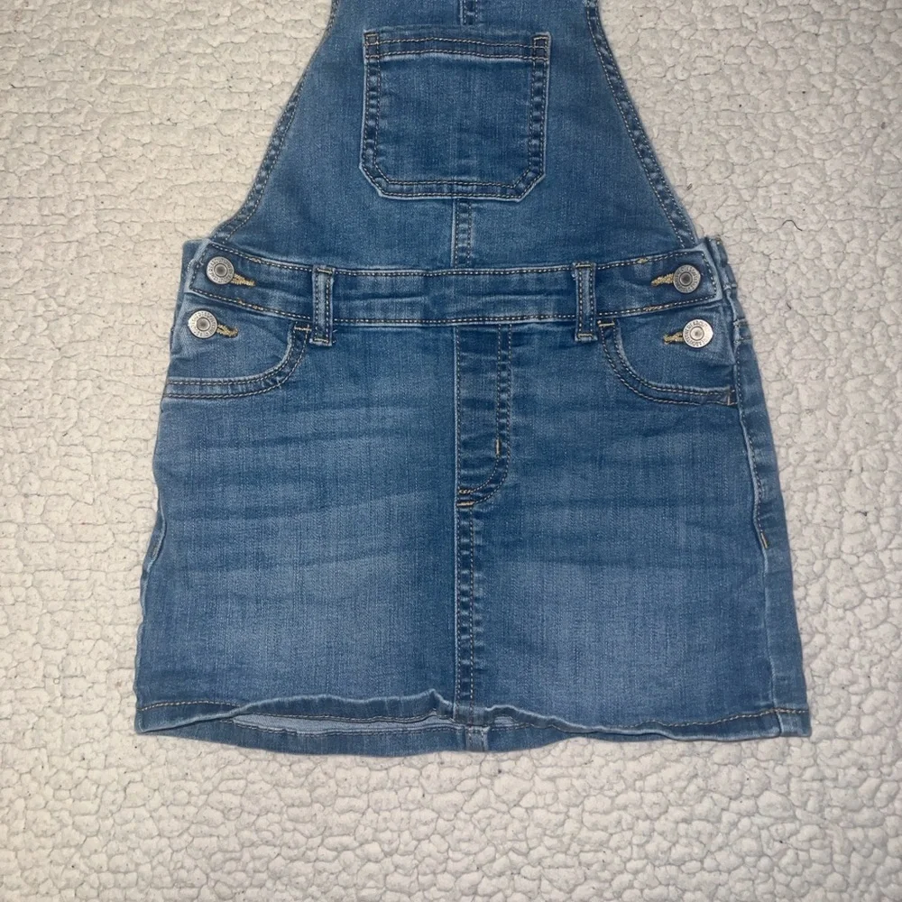 Stylish Blue Denim Kids Dress